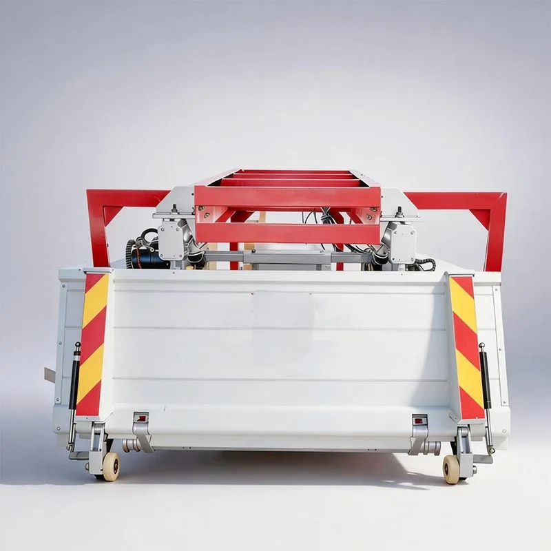 Tovornjak pod dvižnimi vrati